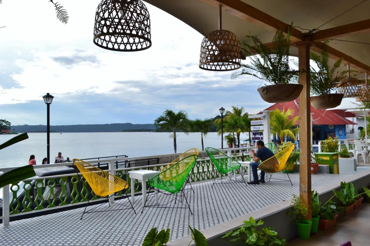 Hotel Peten Express Flores Exteriör bild
